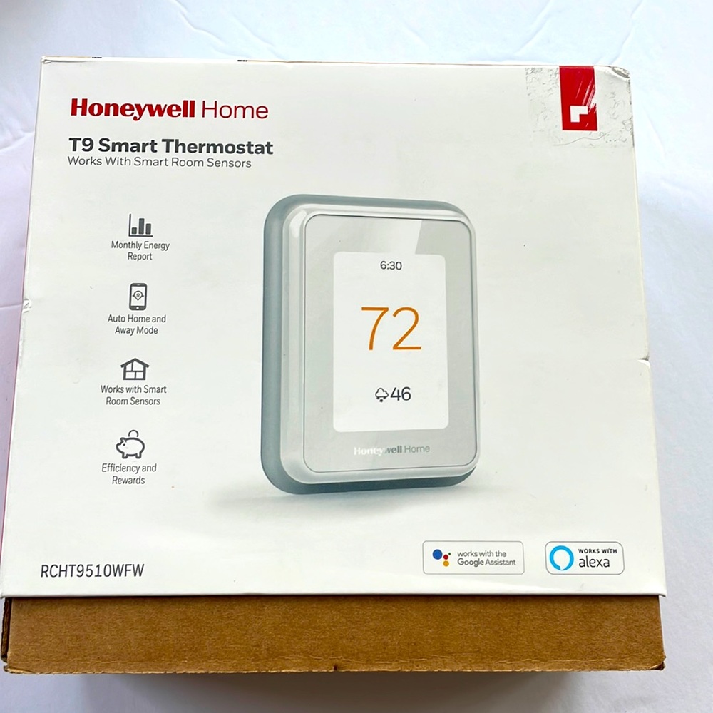 ✨✨ New Sealed Honeywell Home T9 Smart Thermostat • Alexa • Google